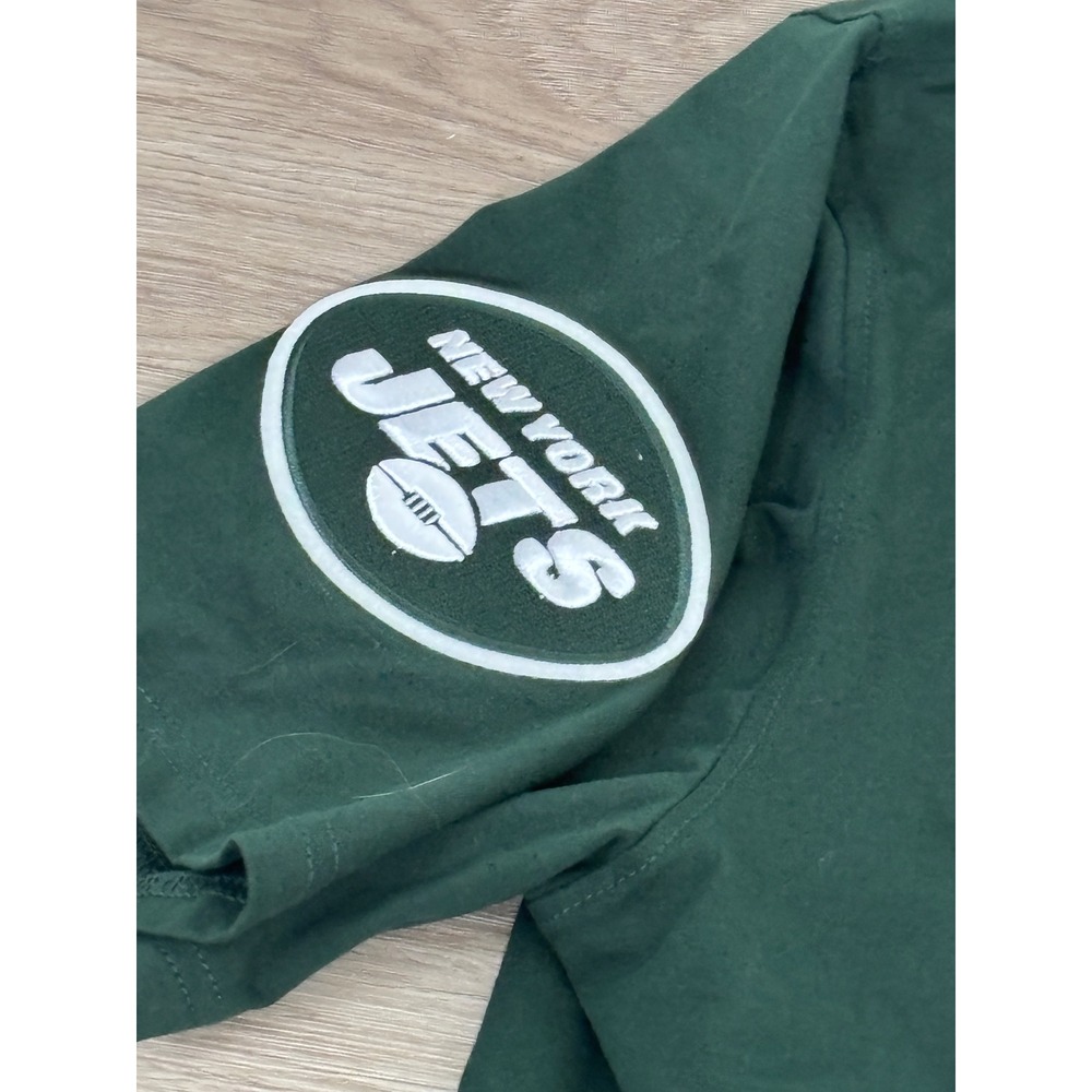 Pro Standard New York Jets T-Shirt Mens M Forest Green NFL Chenille FNJ140479 - Picture 3 of 8